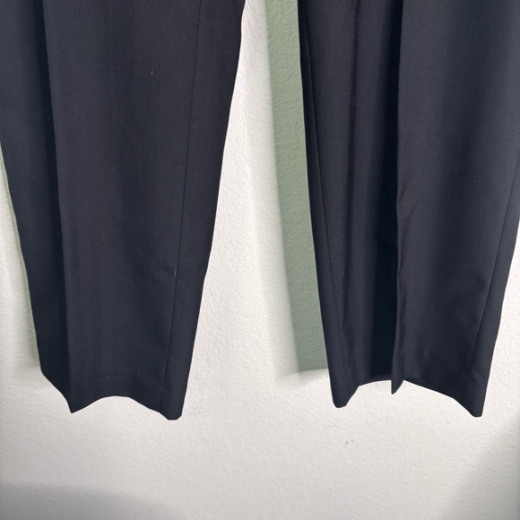 Perry Ellis Black Flat Front Pants Tailored Fit - Picture 2 of 9